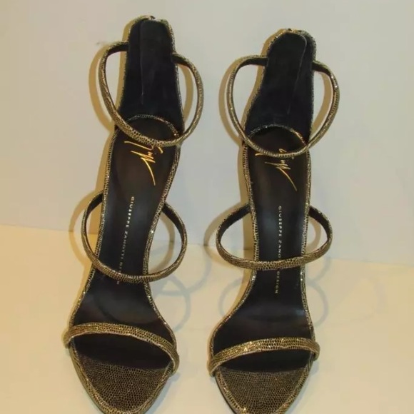 Giuseppe Zanotti Harmony Sandals Gold FIRM PRICE - Picture 2 of 6